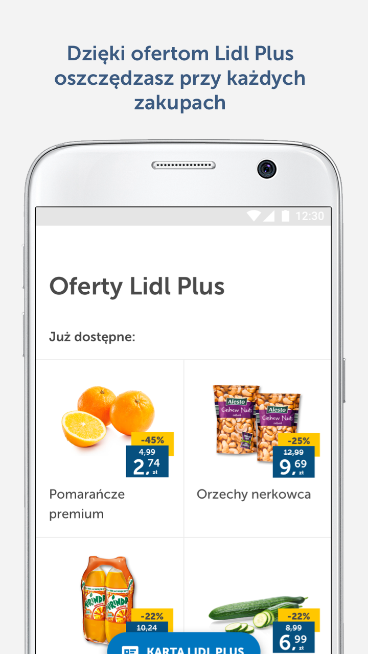Oferty dostępne w aplikacji